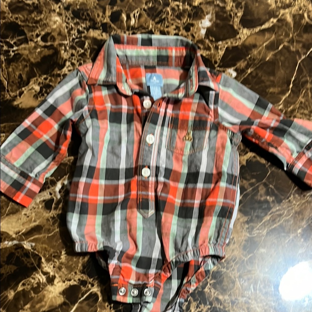 GAP Button Down Shirt Classic Plaid